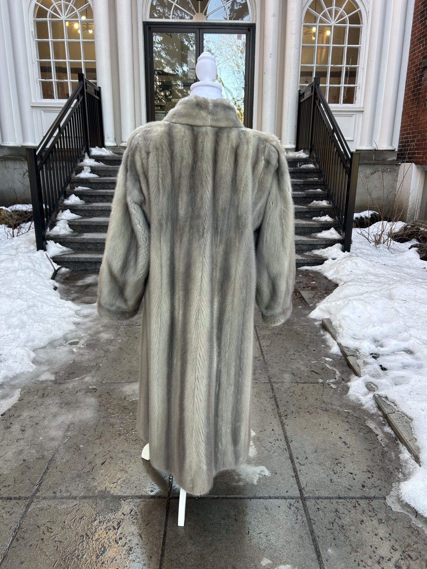 Sapphire Mink Full-Length Coat