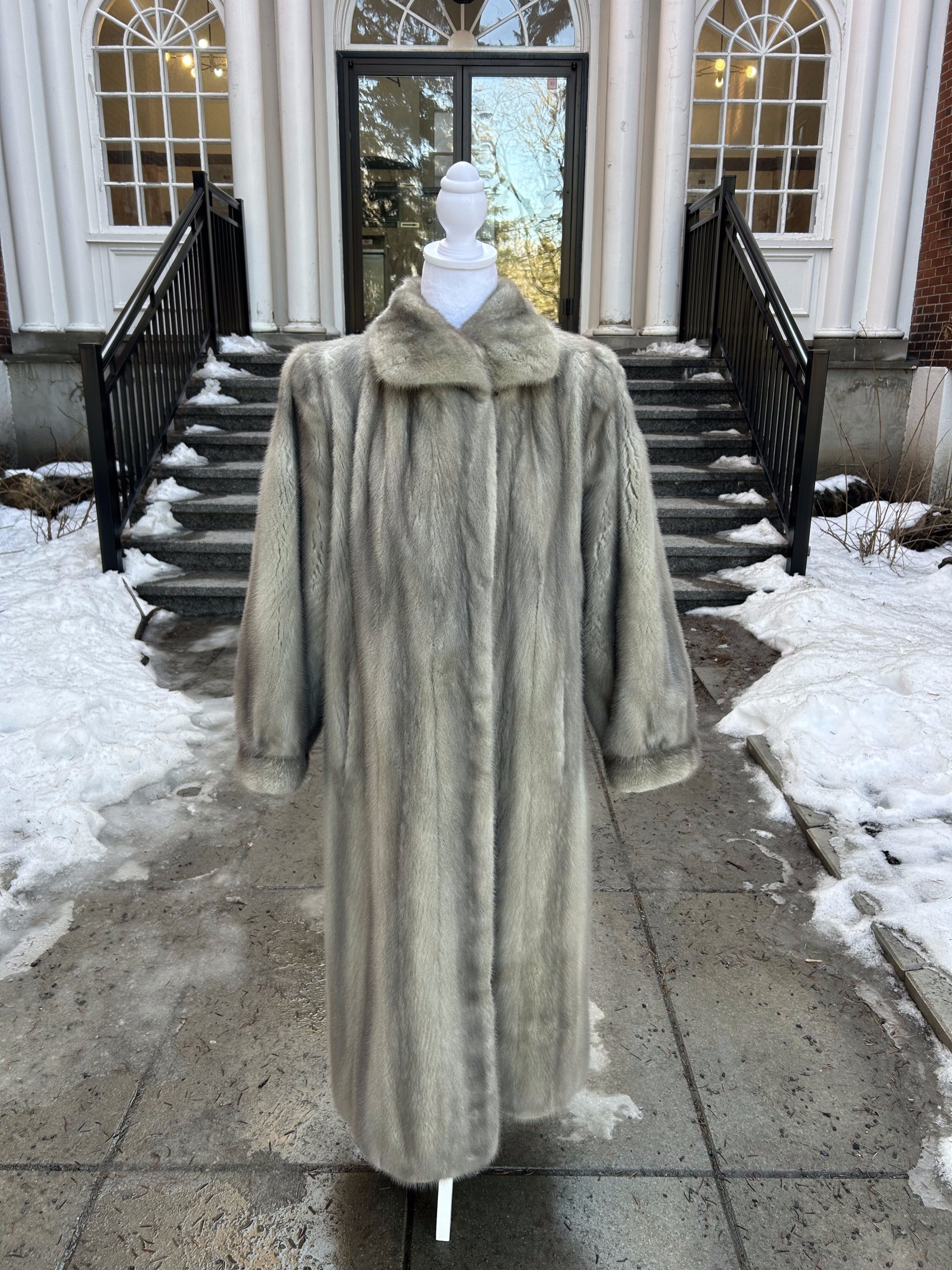 Sapphire Mink Full-Length Coat