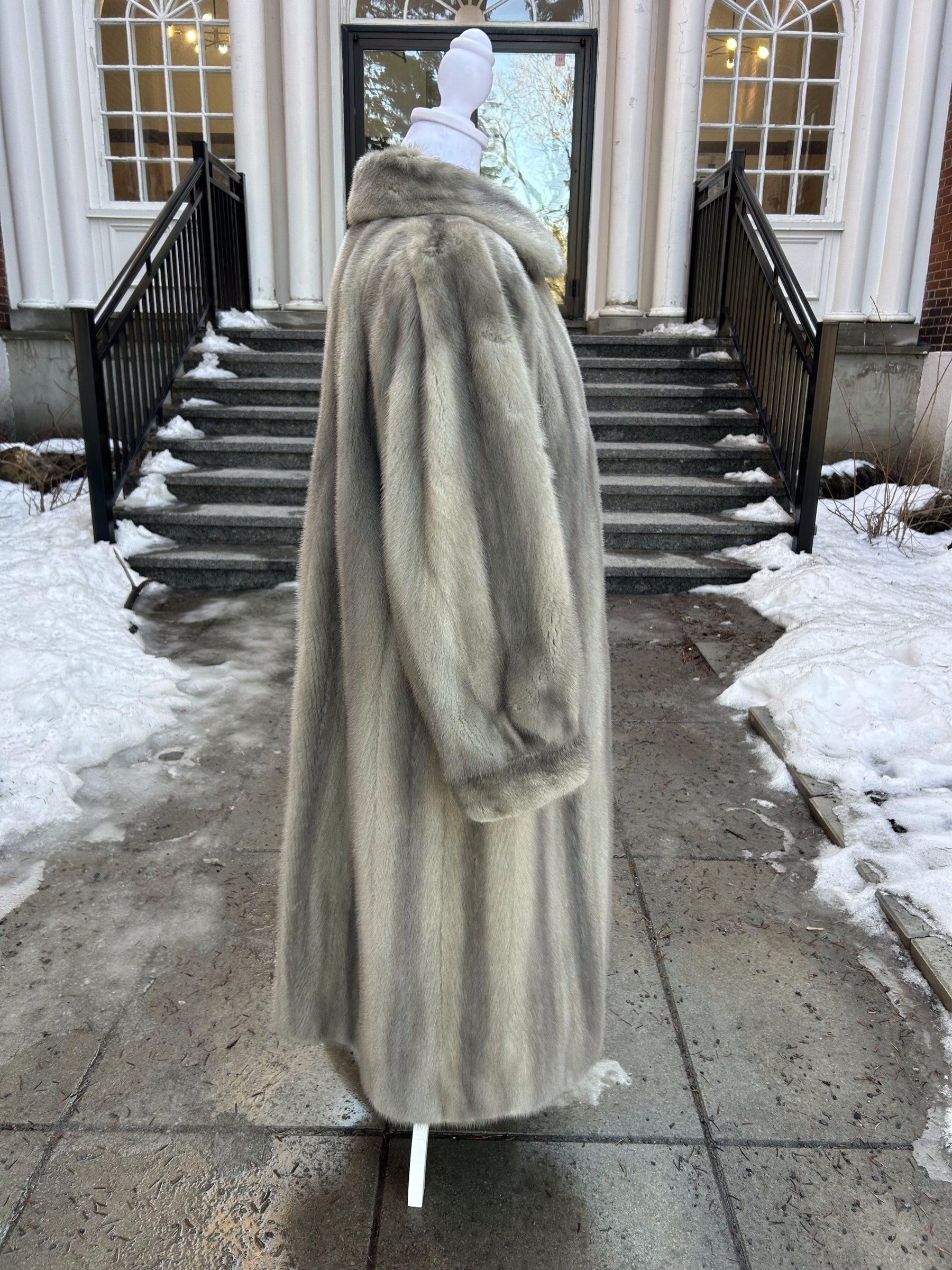 Sapphire Mink Full-Length Coat