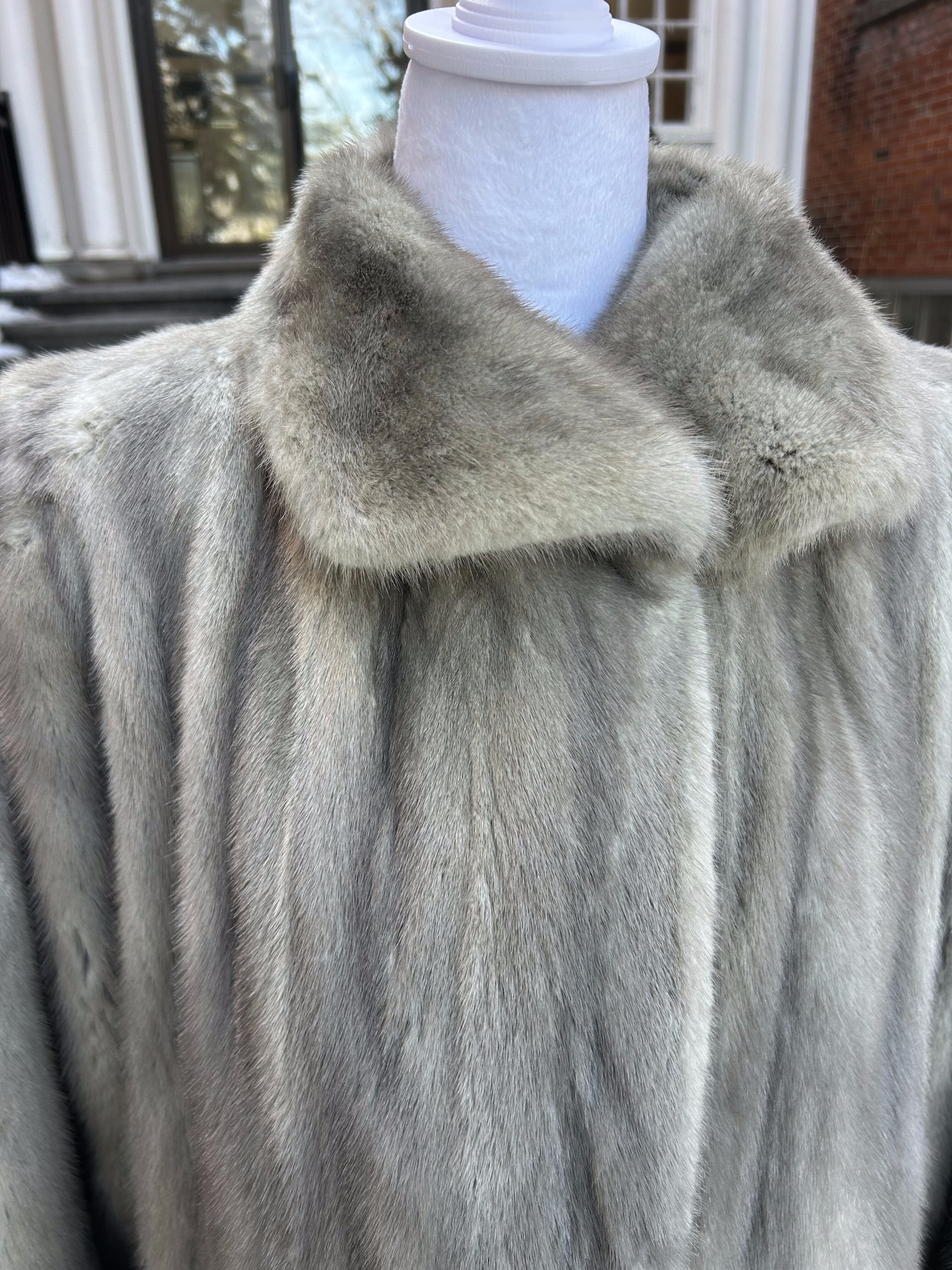 Sapphire Mink Full-Length Coat