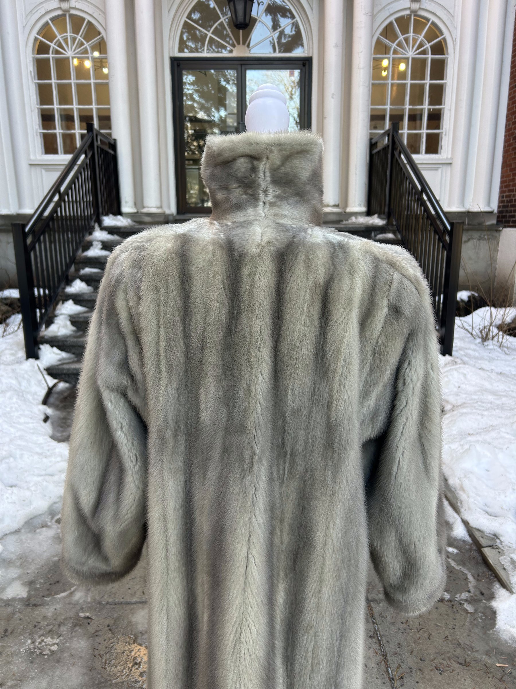 Sapphire Mink Full-Length Coat