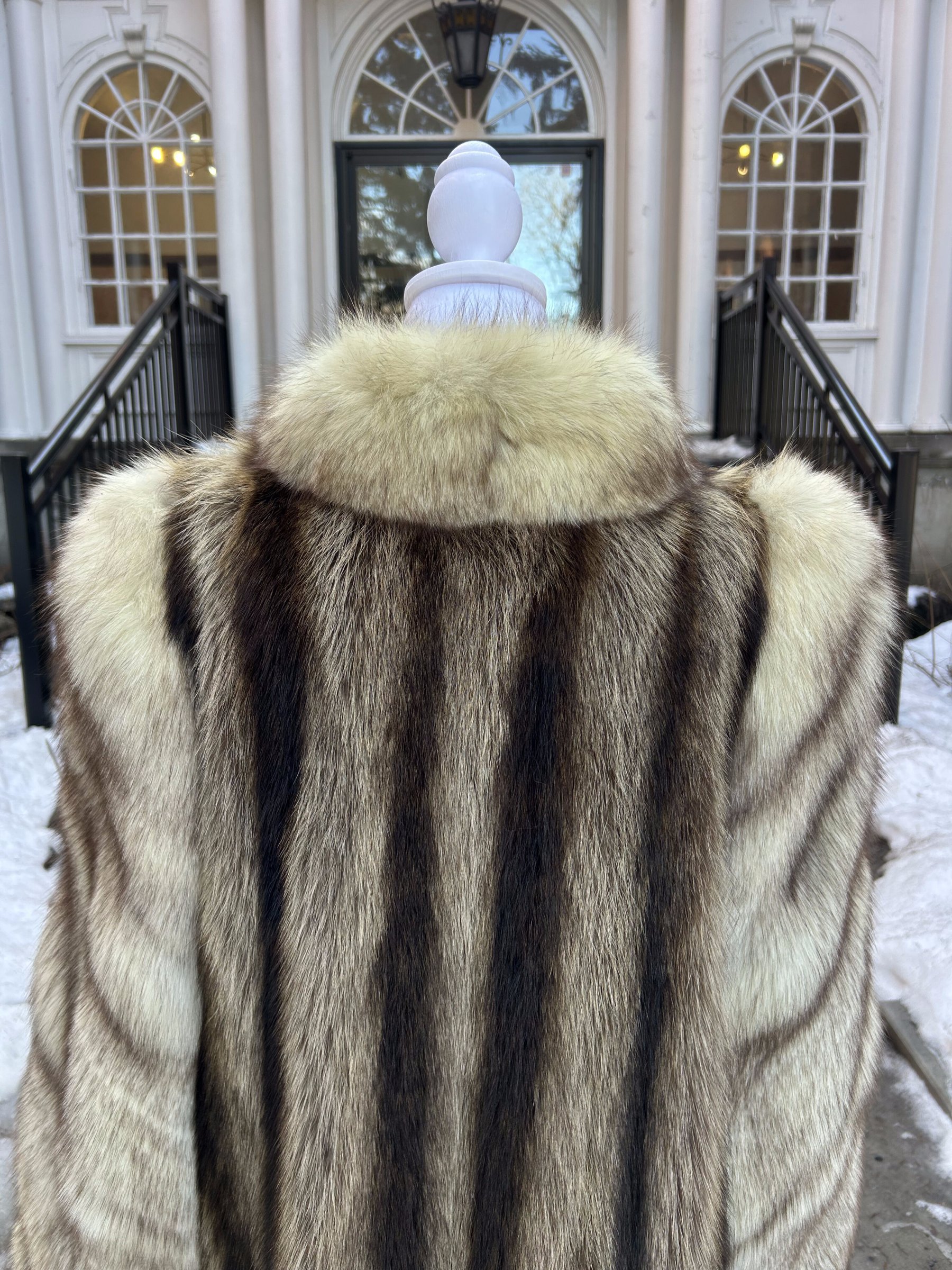 Raccoon & Fox Full-Length Coat