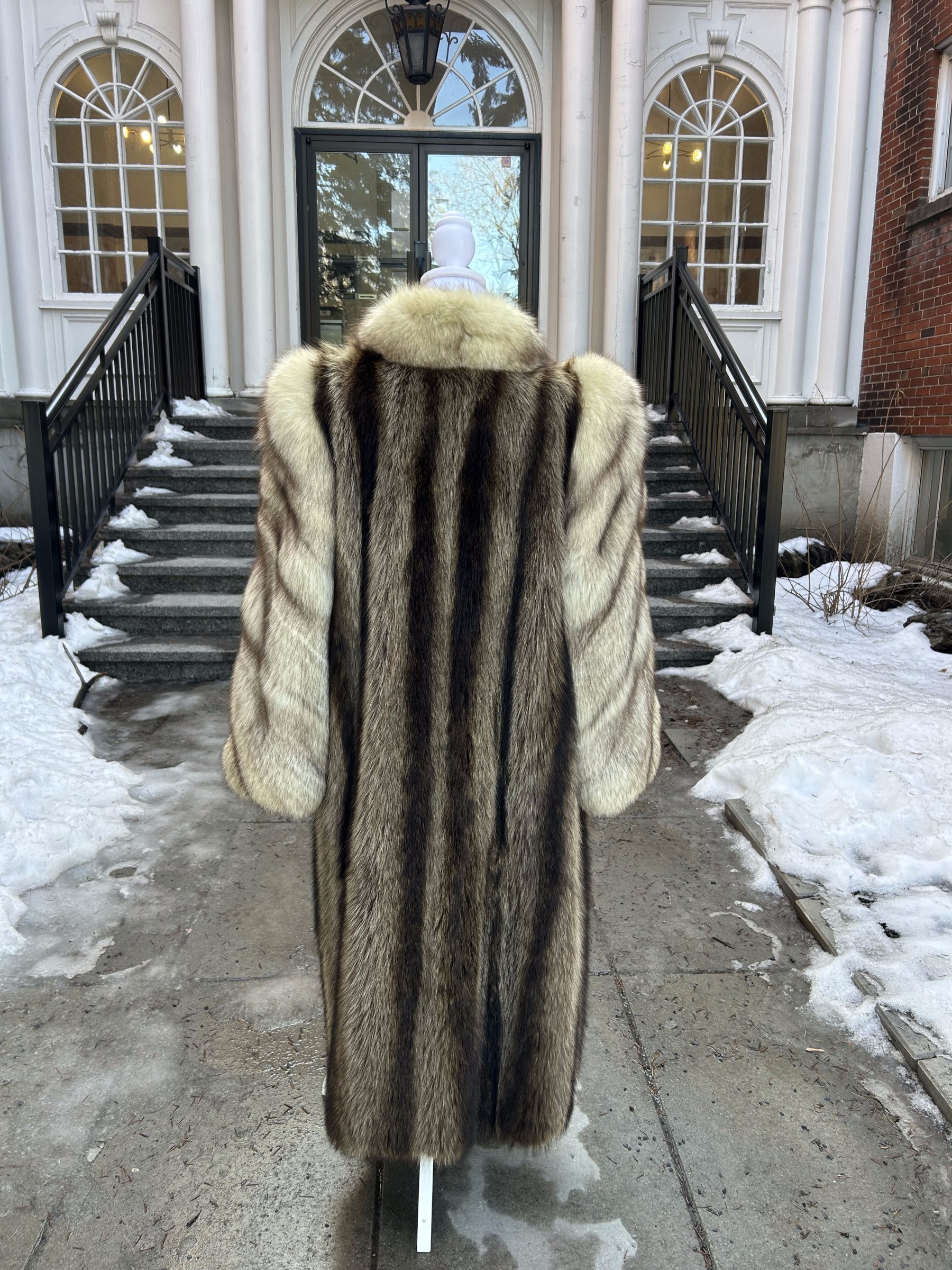 Raccoon & Fox Full-Length Coat