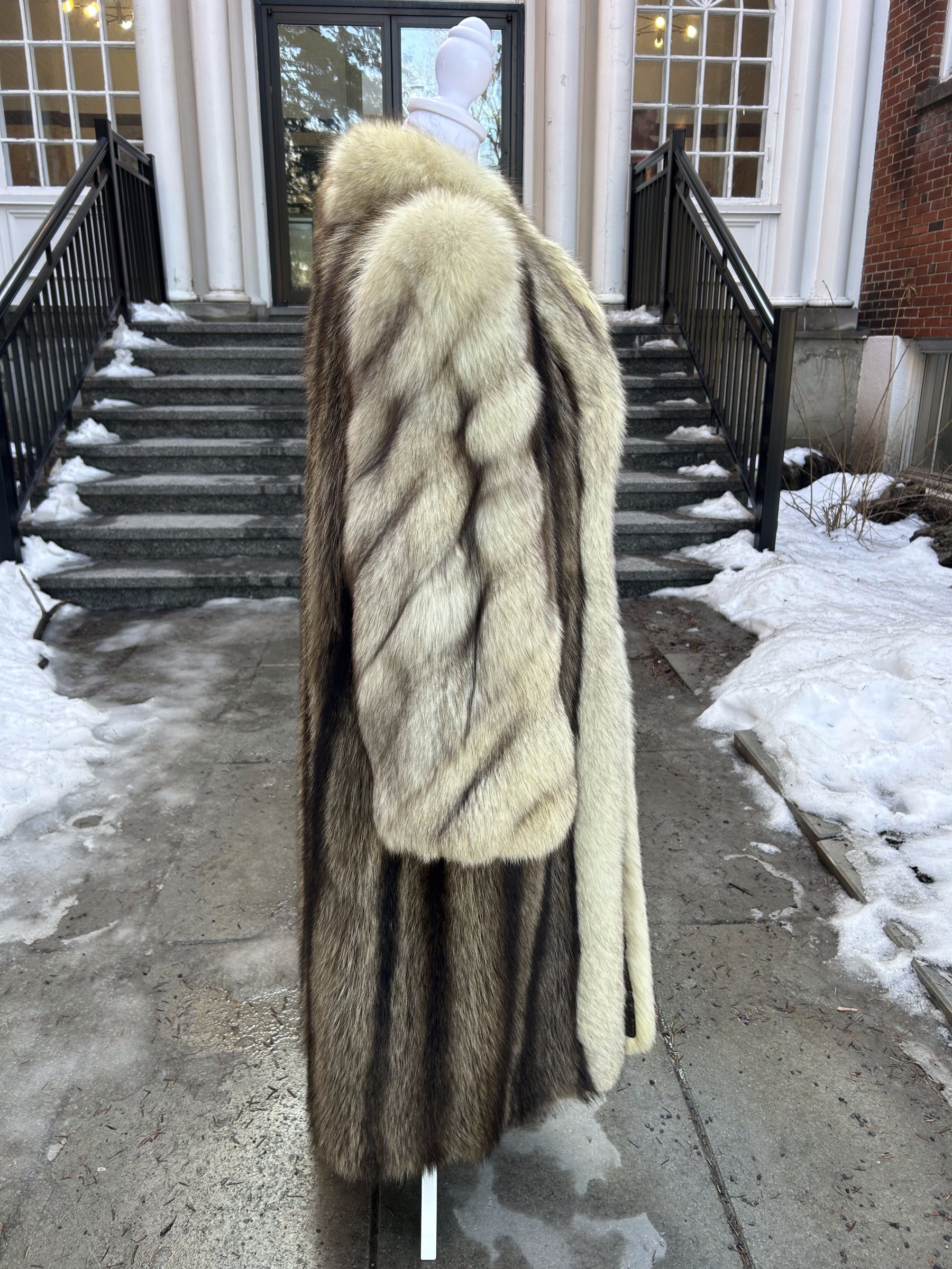 Raccoon & Fox Full-Length Coat