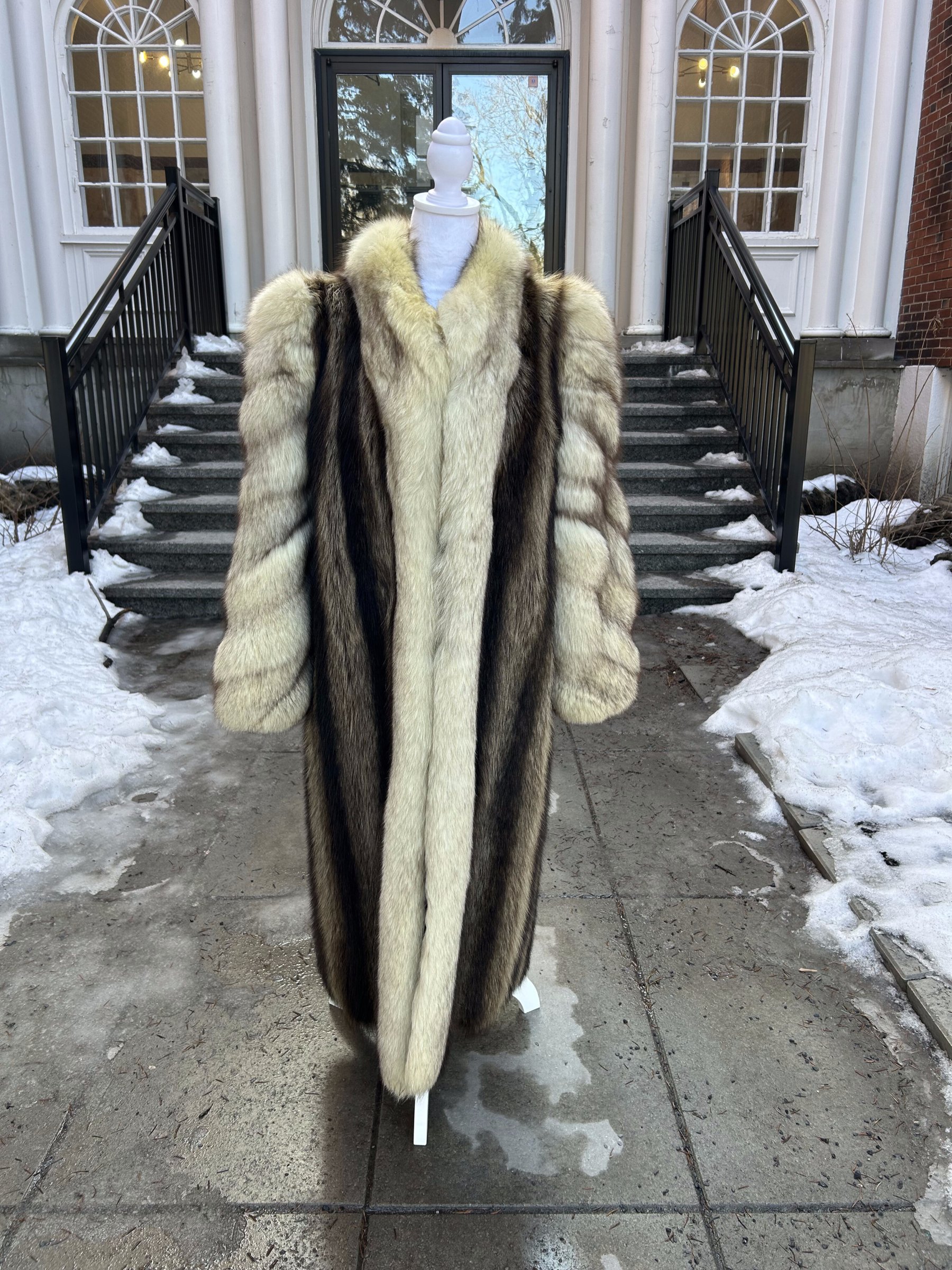 Raccoon & Fox Full-Length Coat