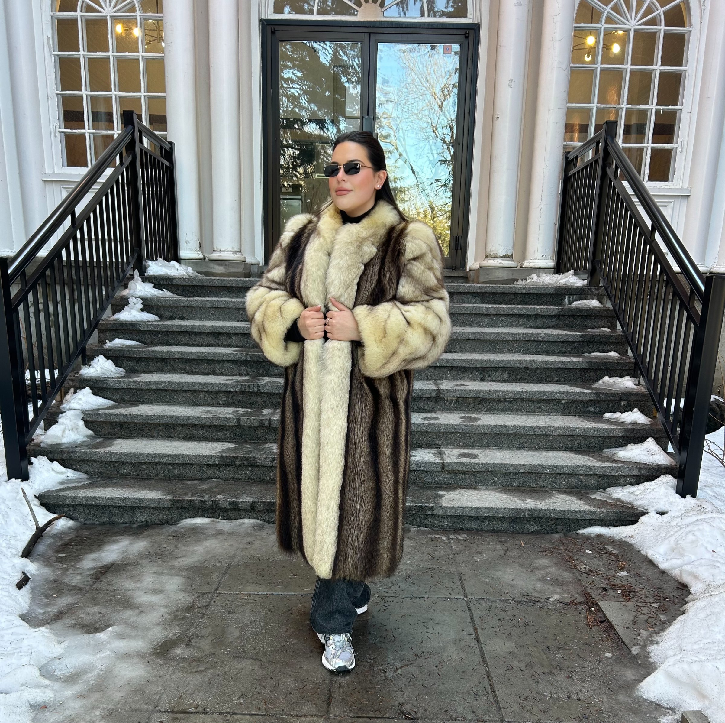 Raccoon & Fox Full-Length Coat