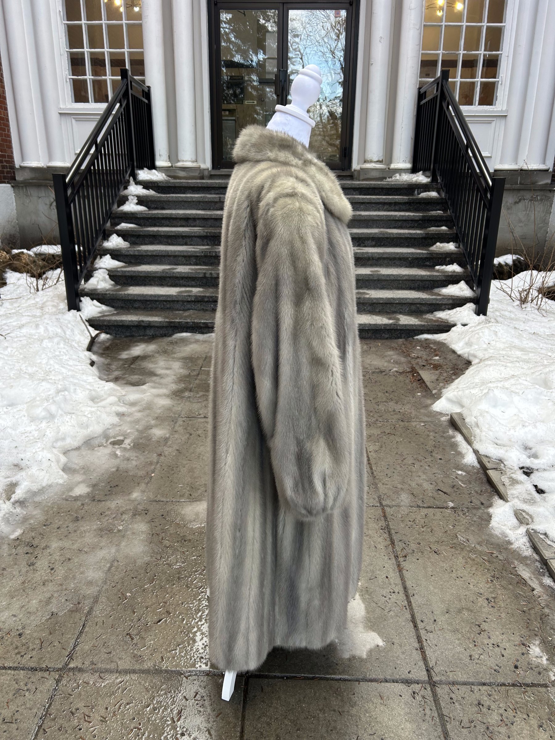 Sapphire Mink Full-Length Coat