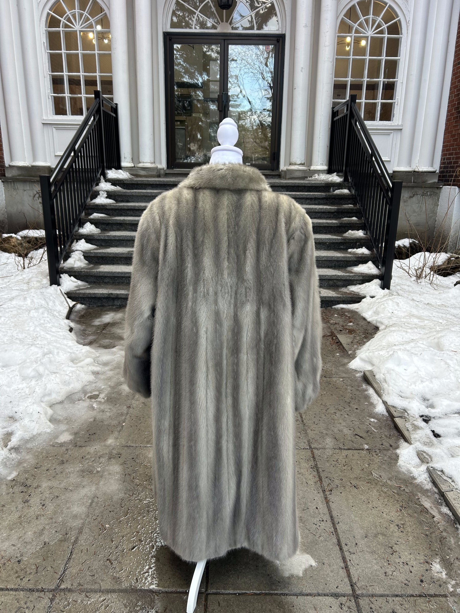 Sapphire Mink Full-Length Coat