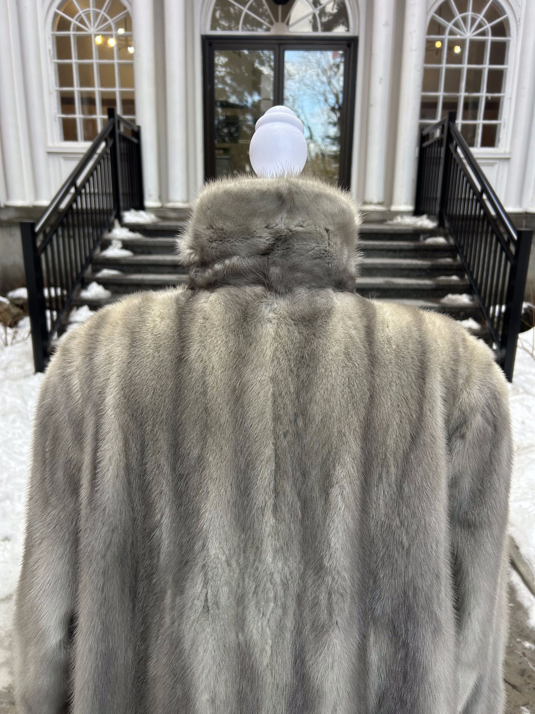 Sapphire Mink Full-Length Coat