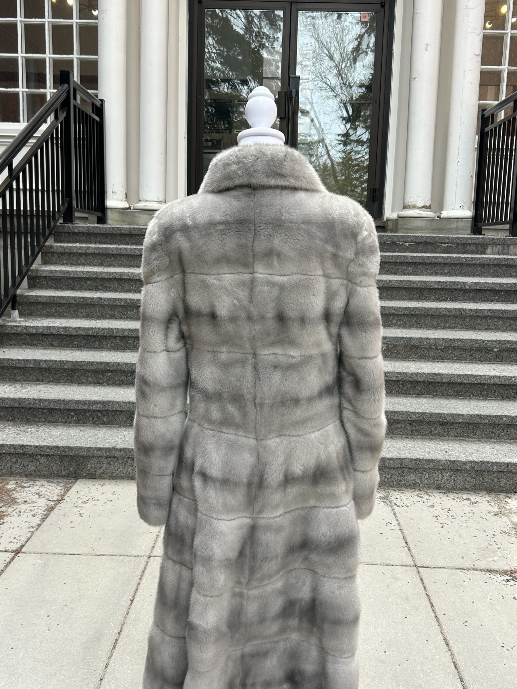 Like New 2025 Silver Mink Coat – Made in France